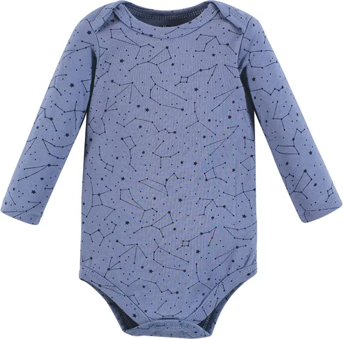 Vista 63 de Hudson Baby baby-boys Cotton Long-sleeve Bodysuits 5-pack
