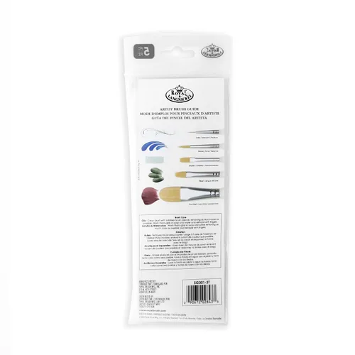 Vista 8 de Royal 10014044 Talkon Brush - Juego de 5 brochas (5 piezas, varios tamaños, multicolor)