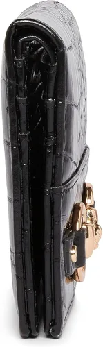 Vista 5 de Anne Klein Cartera pequeña Croco Horsebit Snap