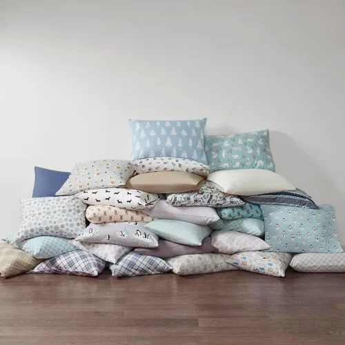 Vista 18 de Sleep Philosophy - True North - Juego de sábanas de franela, 100% de algodón, cómodo, bonito y muy suave, con bolsillo elástico que se adapta a