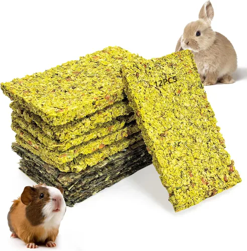 Vista 7 de Fhiny Juguetes masticables de conejo, 30 palitos naturales para masticar, hechos a mano, conejillo de indias, golosinas molares para dientes