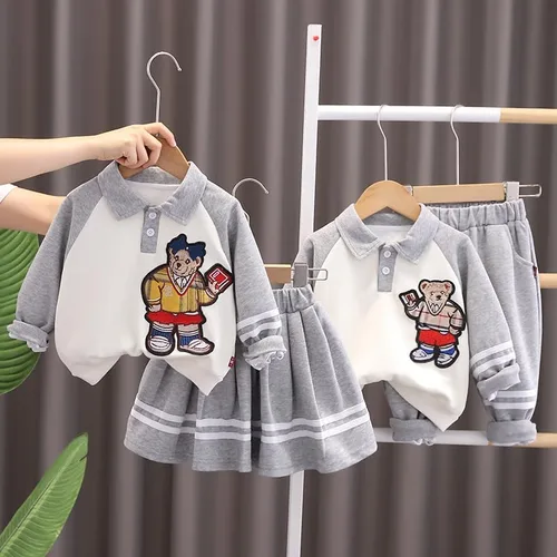 Vista 4 de Nomi&Me Brothers Sisters Matching Outfit Siblings Sets