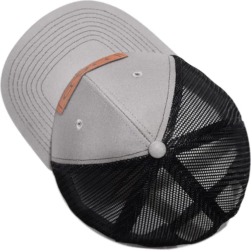 Vista 5 de PAUPPY Sombrero de papá regalos para el día del padre, regalos para el nuevo abuelo, sombrero de camionero de malla, sombrero de golf, sombrero