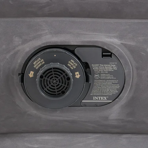 Vista 7 de Intex Colchón inflable Fiber-Tech de 18 pulgadas de tamaño King con bomba integrada y tecnología Dura-Beam (paquete de 2)