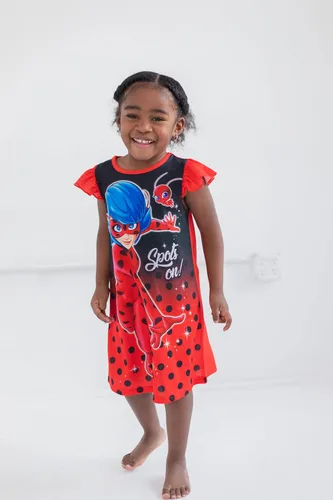 Vista 2 de Miraculous Ladybug - Pijama para niñas pequeñas a niños grandes