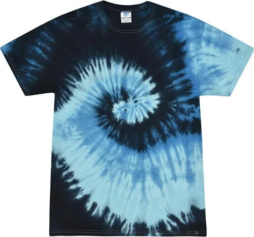 Vista 61 de Colortone Camisetas Tie Dye para Hombre y Mujer - Camisetas de manga corta unisex Tie-Dye para adultos Acadia