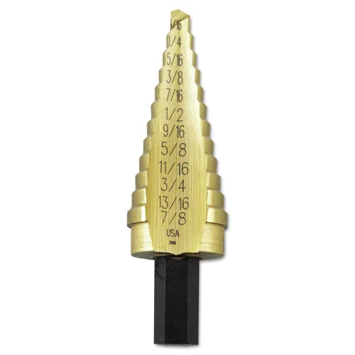 Vista 11 de Broca escalonada UniBit, de Irwin Tools, de 3/16 a 1/2 pulgada