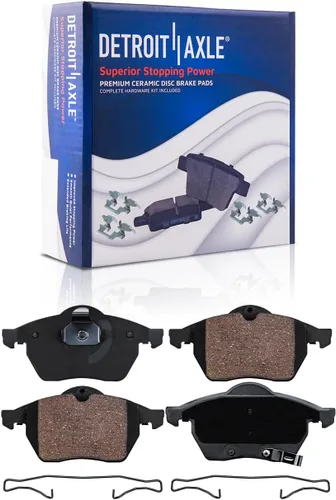 Vista 29 de Detroit Axle - Zapatas de freno traseras para Chevrolet Aveo Aveo5 Spark Pontiac G3 Suzuki Swift+ Reemplazo de zapatas de freno semimetálicas