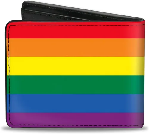 Vista 2 de Buckle-Down Mens Pu Bifold Bi-Fold Wallet