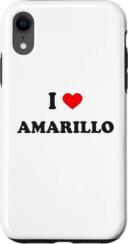 Vista 25 de I Heart Amarillo I Love Amarillo City Case for iPhone 16