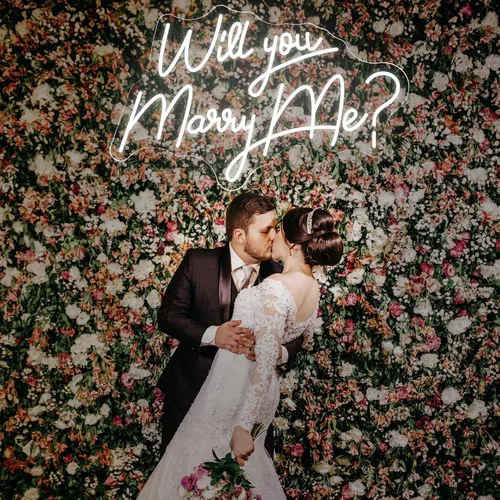 Vista 6 de Letrero de neón con texto en inglés «It Was All A Dream», luces LED de neón para decoración de pared, boda, letrero de neón personalizado