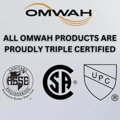 Vista 2 de Grifo de fregadero de salón con certificación UPC OMWAH SU-94 (1)