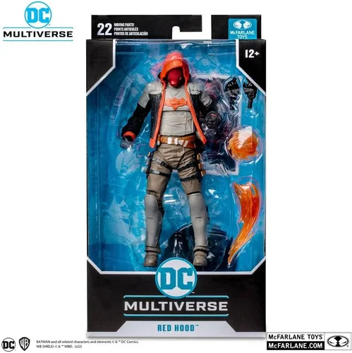 Vista 8 de McFarlane Juguetes - Figuras DC Gaming de 18 cm WV8 - Capucha Roja