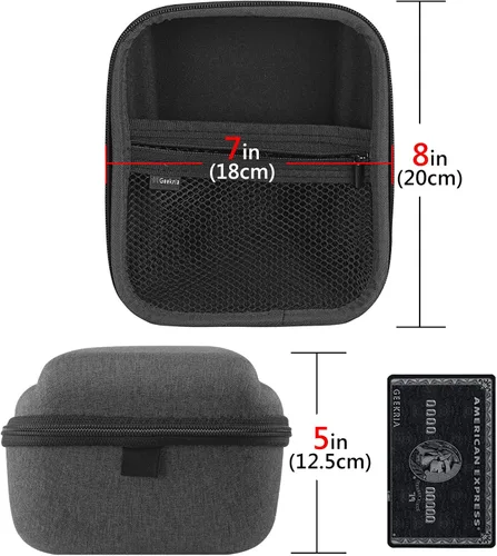 Vista 4 de Geekria for Creators - Funda de micrófono compatible con Fifine AmpliGame A6V, A6T, A6B, A6W, A6TB, A6TP, A6VB, A6VW, funda de transporte