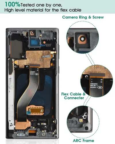 Vista 6 de OLED para Samsung Galaxy Note 10 Kit de reemplazo de pantalla para Samsung Note 10 Pantalla LCD para SM-N970U Reemplazo de pantalla táctil