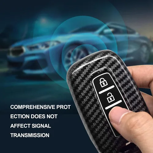 Vista 2 de Funda para llavero compatible con Hyundai Azera Elantra GT EQUUS Genesis Coupe Santa FE Sonata Tucson Veloster KIA Borrego Forte Sorento Soul