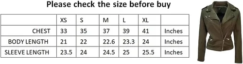 Vista 3 de ODCOCD Faux Suede Jacket for Women Long Sleeve Zipper Up Casual Outwear