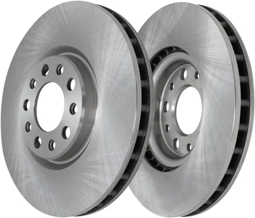 Vista 6 de Detroit Axle - Rotores de freno para Chrysler 200 2015 2016 2017, Rotores de freno de disco de reemplazo: 12.01" pulgadas delantero y 10.95