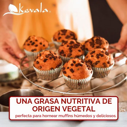 Vista 6 de Kevala Aceite de coco orgánico - Tarro de vidrio, 16 oz, belleza y grapas