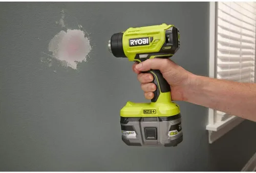 Vista 5 de Ryobi Pistola de calor inalámbrica ONE+ de iones de litio de 18 voltios (solo herramienta) P3150