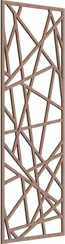 Vista 30 de Conway Paneles de pared decorativos de madera con calado, 9 3/8 pulgadas de ancho x 24 3/8 pulgadas de alto x 1/4 de alto, aliso