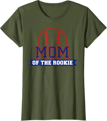Vista 80 de Mom of Rookie - Camiseta de béisbol para primer cumpleaños, Blanco