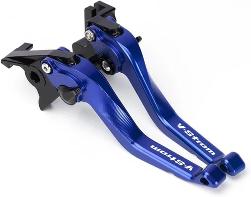 Vista 3 de Palancas de embrague de freno corto para motocicleta compatibles con S.uzuki DL650 V-Strom 2011-2022 Palancas delanteras más cortas manijas DL650A