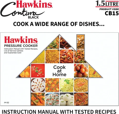 Vista 11 de Hawkins Olla a presión Contura Black 1,5 litros