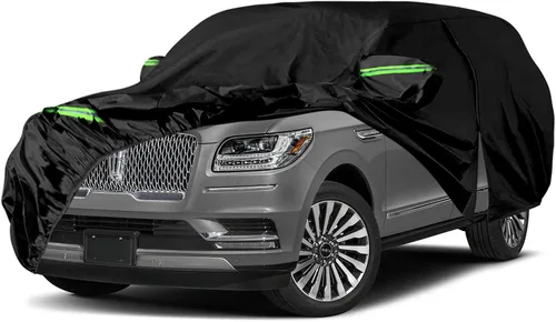 Vista 10 de Fundas impermeables para automóvil de repuesto para Ford Bronco 2021-2024 de 4 puertas, 6 capas para todo tipo de clima, cubierta de automóvil