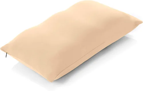 Vista 28 de PILLOWY Almohada de Cama de Microesferas Premium, Mediana Extra Esponjosa pero con Soporte - Sueño Ultra Cómodo con Funda Antienvejecimiento Tipo