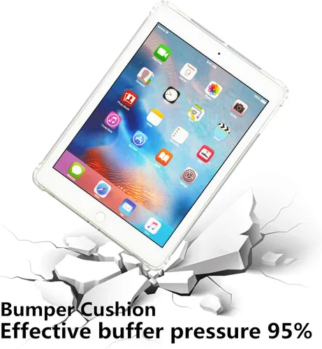 Vista 7 de Funda trasera translúcida y esmerilada para Apple iPad mini 5/Mini 4/Mini 3/Mini 2/Mini 1 Funda de 7,9" TPU suave a prueba de golpes, delgada