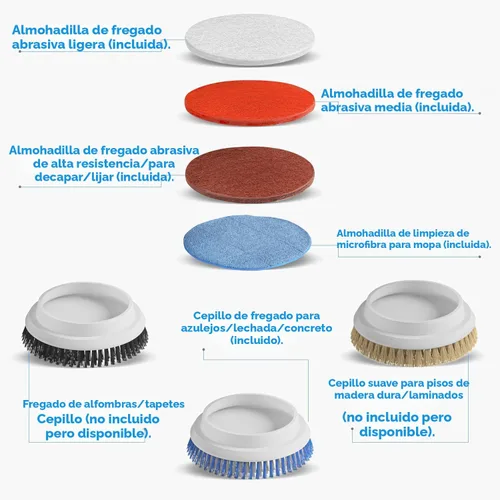 Vista 4 de Prolux Core - Pulidora y lustradora eléctrica de 13 pulgadas para pisos de todas las superficies