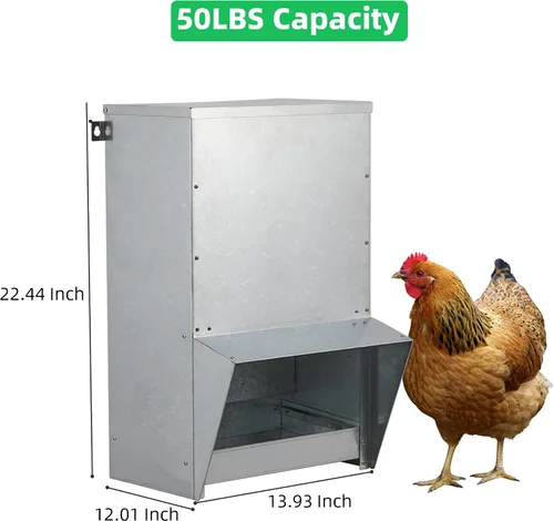 Vista 3 de Comedero para pollos CTF-50BL1 MAX, 50Bls