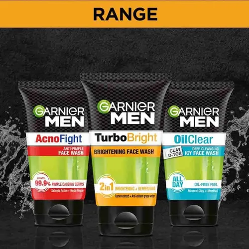 Vista 8 de Garnier Men TurboBright - Jabón facial, 100 g