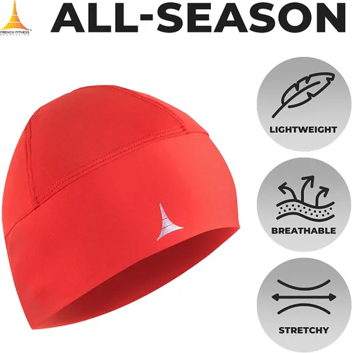 Vista 17 de Gorro para correr o forro para casco: máxima retención térmica y absorción de la humedad. Se ajusta debajo de cascos.