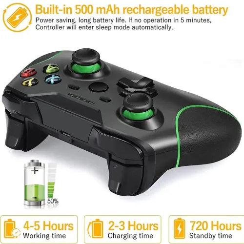 Vista 4 de Dododuck Wireless Controller for Xbox One, 2.4GHZ Gamepad Controller Compatible with Xbox OneOne SOne XOne Series XSElitePC Windows 7810, with