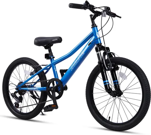 Vista 12 de AVASTA Bicicleta de montaña para niños grandes de 20 pulgadas de Govet Negro