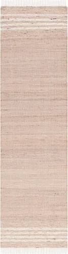 Vista 3 de SAFAVIEH Natura Collection - Alfombra de pasillo de 2 pies 3 pulgadas x 9 pies, natural y marfil, hecha a mano, estilo bohemio, costero, yute