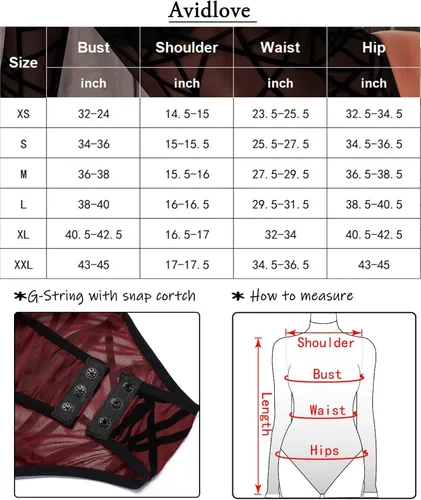 Vista 6 de Avidlove Body de manga larga para mujer, cuello alto, malla transparente, leotardos con estampado geográfico
