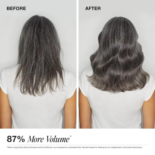 Vista 4 de Paul Mitchell Champú extra corporal, añade rebote + plenitud, para cabello fino