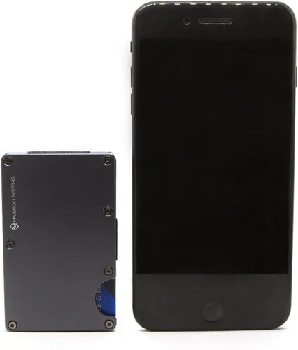 Vista 8 de Cartera de viaje minimalista delgada con bloqueo RFID para tarjetas de crédito