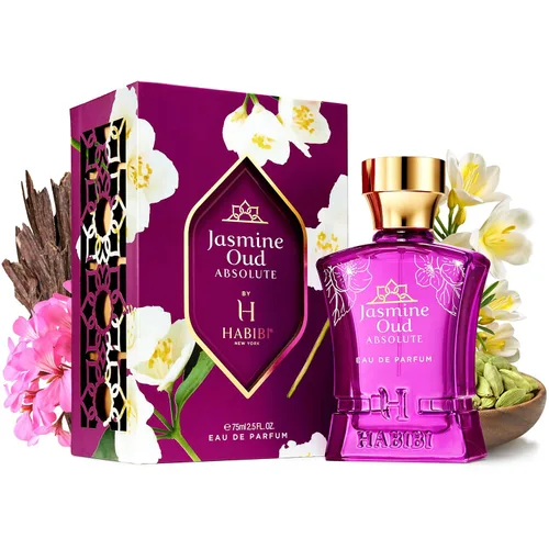 Vista 7 de Jasmine Oud Absolute - Perfume árabe para mujer - 2.5 oz (75ML) Fragancias de larga duración para mujer, aroma floral amaderado con notas de cuero