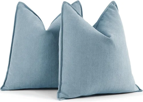 Vista 37 de ZWJD - Juego de 2 fundas de cojín decorativo de 16 x 16 pulgadas, de felpilla, con diseño elegante, suaves, para sofá, cama y decoración del hogar