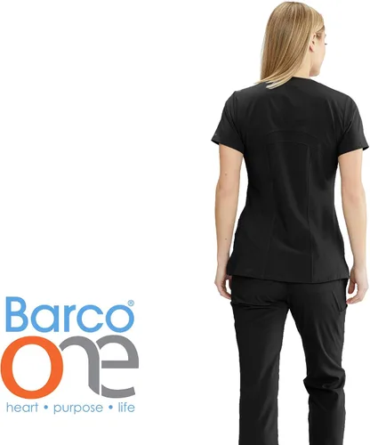 Vista 2 de Barco ONE - Top de 5 bolsillos con cuello en V para mujer elástico en 4 direcciones