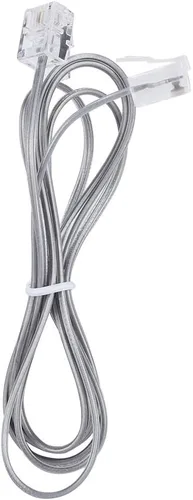 Vista 8 de Teléfono fijo con cable, conjunto de extensión de doble puerto, pantalla de identificación de llamadas de teléfono con cable de escritorio