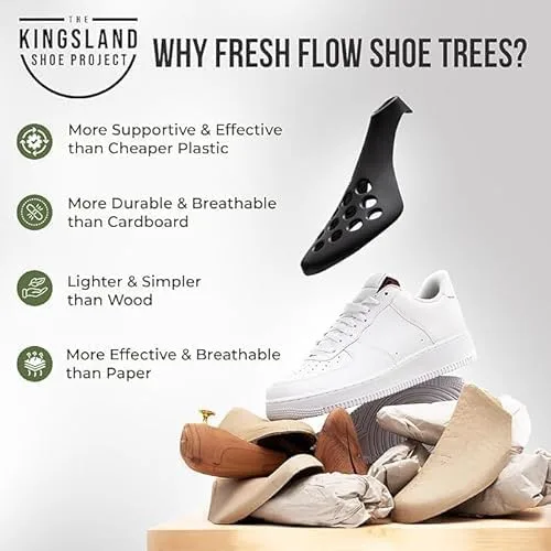 Vista 5 de Hormas para zapatos Fresh Flow para zapatillas y zapatos, hormas para zapatos de viaje para hombres y mujeres