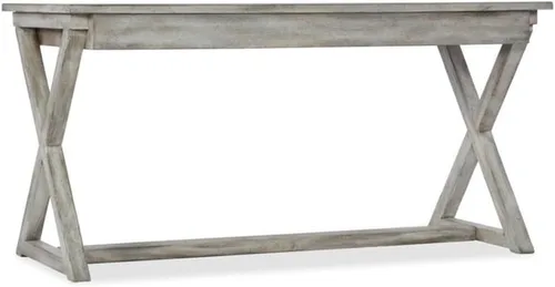 Vista 4 de Hooker Furniture Escritorio para computadora Melange Dixon en gris claro envejecido