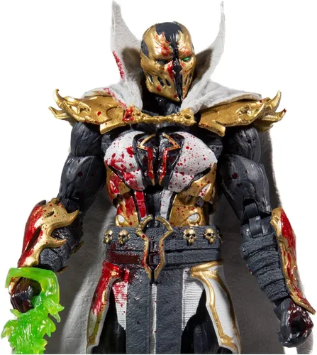 Vista 3 de McFarlane Toys Mortal Kombat Malefik Spawn - Figura de acción de 7 pulgadas con accesorios