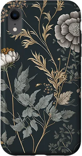 Vista 25 de Cute Flowers Vintage Botanical Floral Illustration Case for iPhone 17