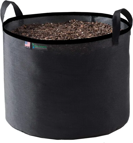 Vista 7 de Bolsa de cultivo de 1 galón, macetas de plantación - Bolsas de cultivo coloridas para plantas, macetas de jardinería y verduras, contenedor de tela